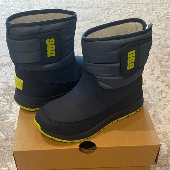 UGG Kids' Toty Weather Boots - Blue and Green - Picture 1 of 9